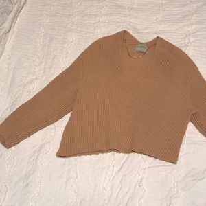 Cropped sweater